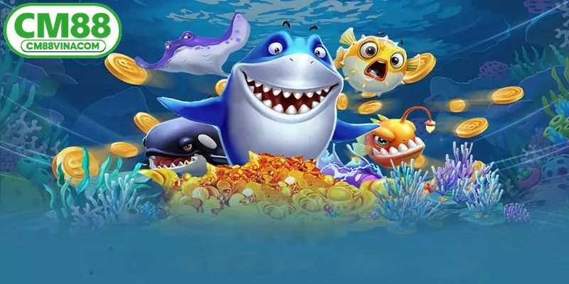 Bắn cá CM88 gây ấn tượng đầu tiên ở đồ họa 3D cực kỳ sắc nét