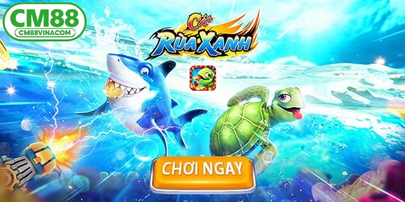 Bắn cá rùa xanh có các vật phẩm hỗ trợ như bom, laser, hay súng điện