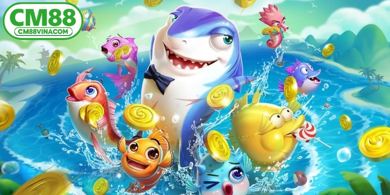 Các loài cá trong game sẽ mang về phần thưởng khác nhau