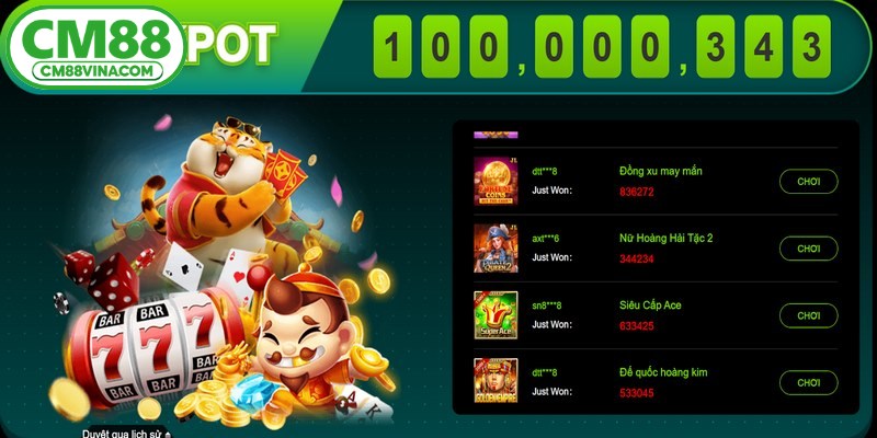 Việc đăng nhập CM88 thường xuyên giúp bạn trải nghiệm kho game chất lượng