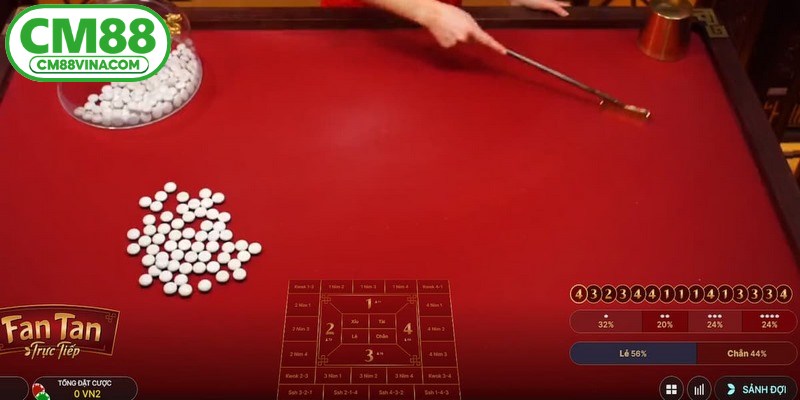 Fan Tan đòi hỏi người chơi phải quan sát, tính toán và dự đoán thông minh