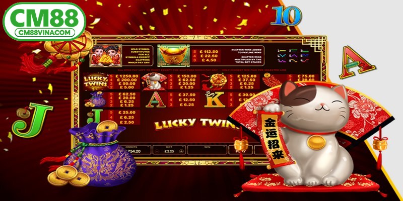 Các biểu tượng trong game nổ hũ Lucky Twins